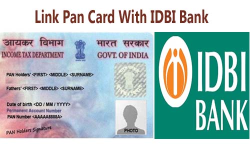 Link Pan Card With IDBI Bank Account Online Offline SMS IVRS